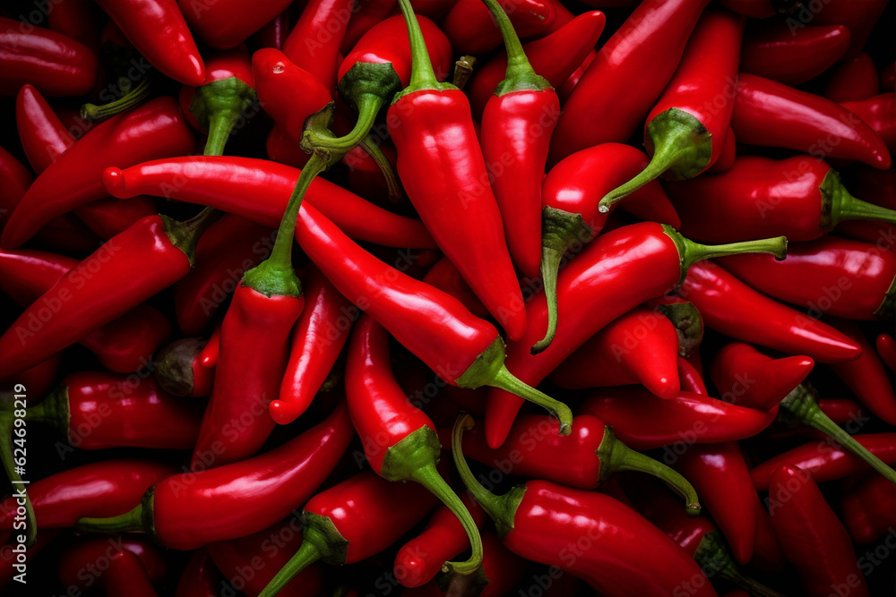 Spice red cayenne ingredient vegetarian closeup hot food chili peppers harvest vegetable fresh