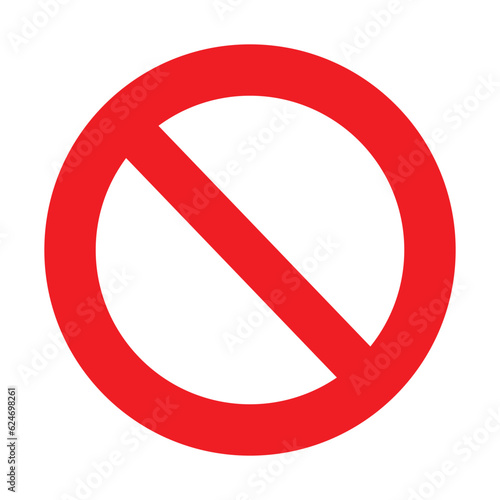 Free Download No sign, do not enter sign vector - GFXLoad