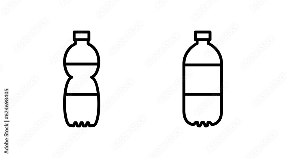 bottle icon vector. bottle icon in trendy flat design bottle icon vector. bottle icon in trendy flat design