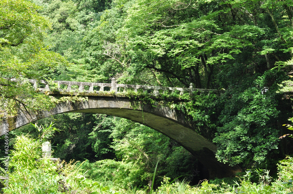 石橋、高千穂峡