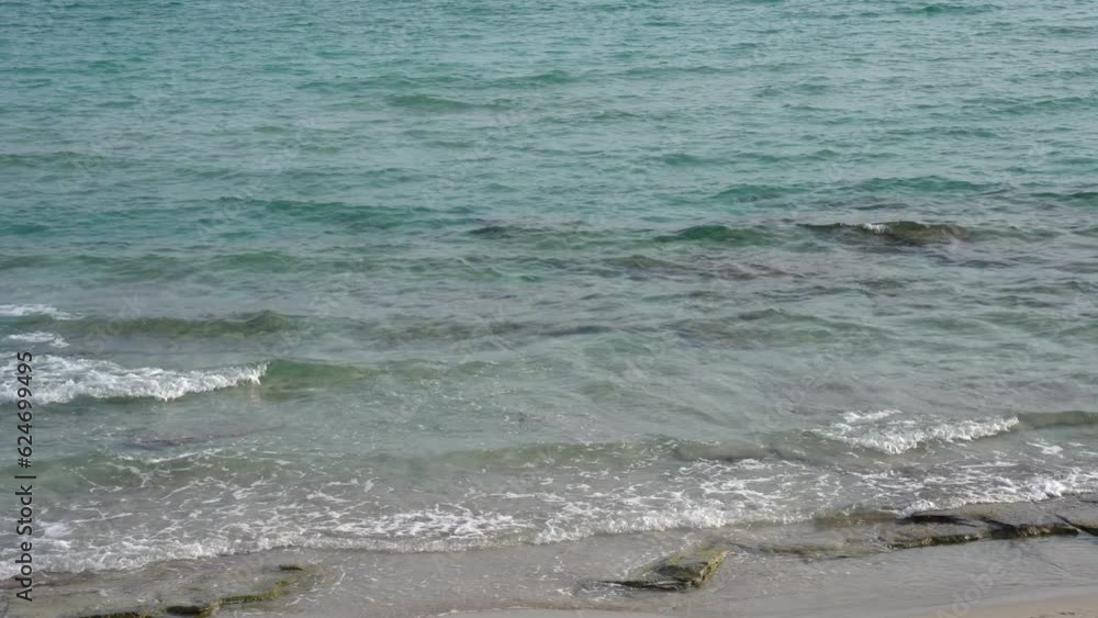 sea waves on the beach sea waves on the beach
