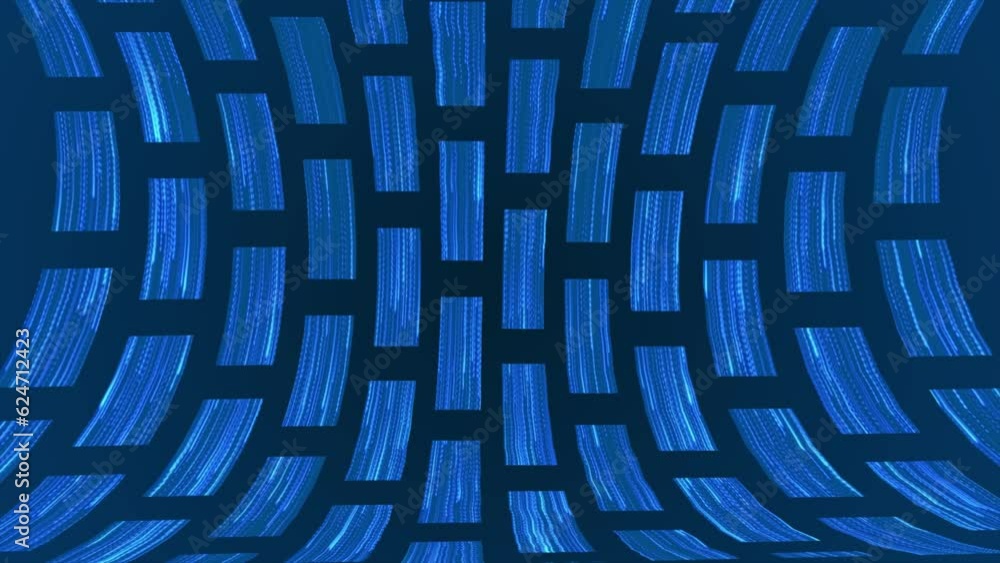 3D rotating box pattern background, Royal blue 3d background 3D rotating box pattern background, Royal blue 3d background