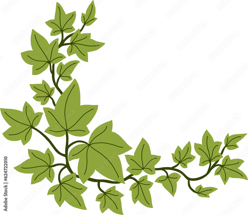 Simplicity ivy freehand drawing Simplicity ivy freehand drawing