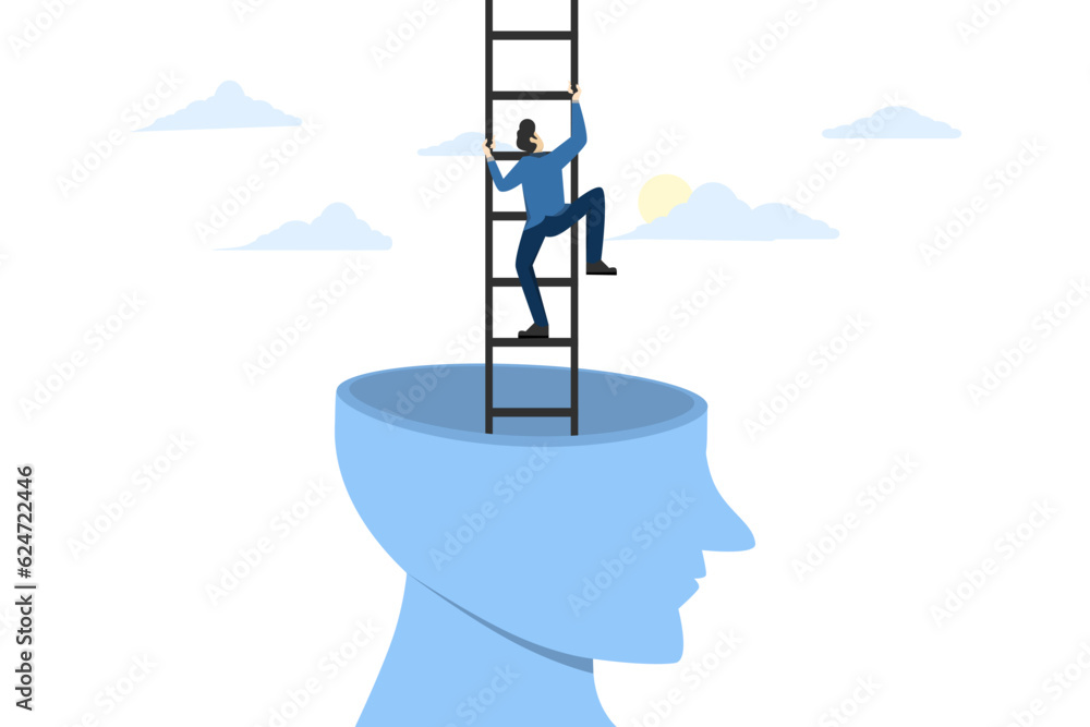 Fotografie concept of overcoming your limits