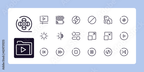 User interface icon set 4 of 4