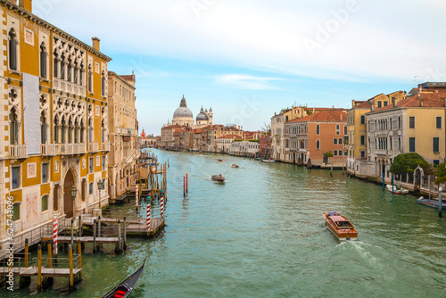 Sunrise view of beautiful Venice. Architecture and landmarks of Venice. Venice panorama, Italy © johnkruger1