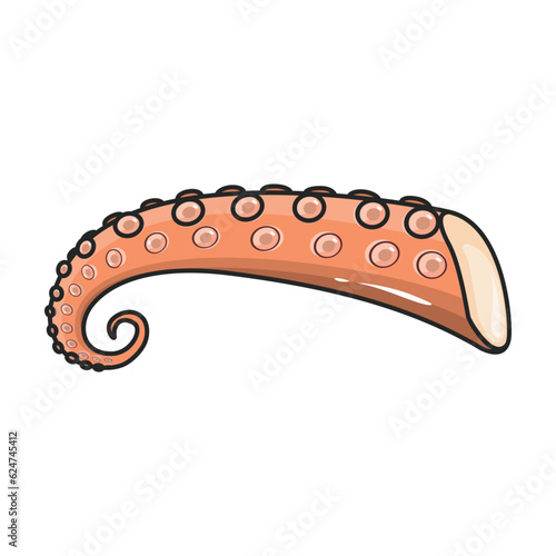 Shrimp vector icon.Color vector icon isolated on white background shrimp .