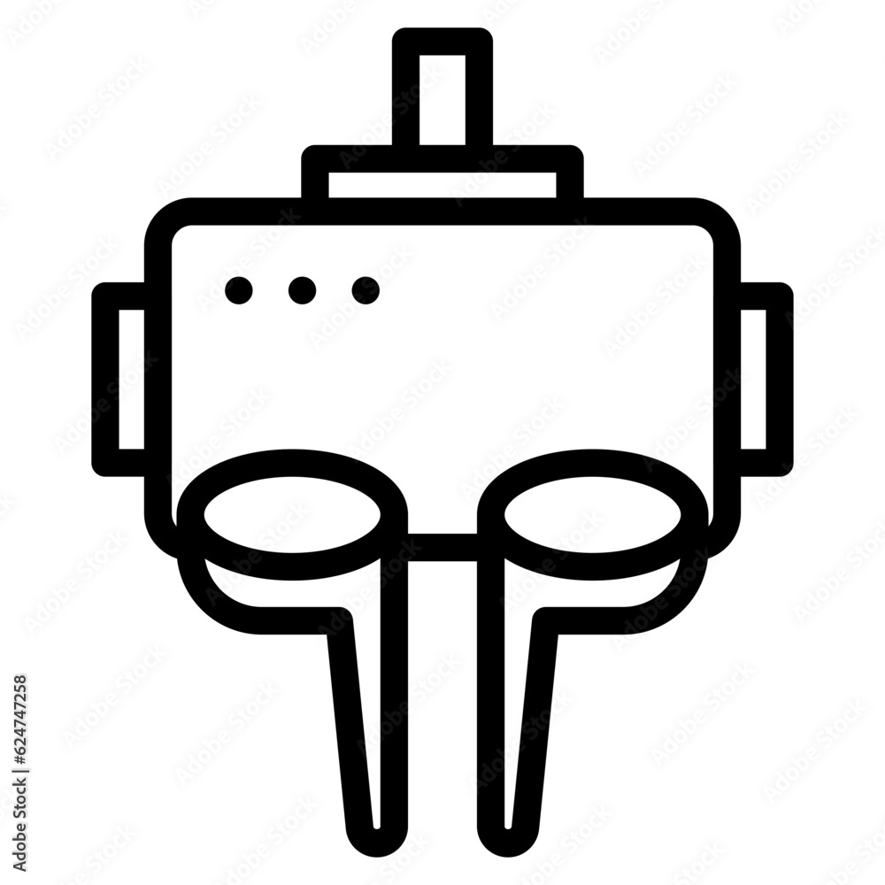 Obraz premium airpods line