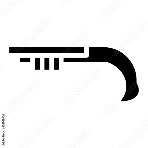 gun glyph 