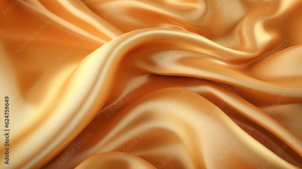 Fototapeta premium golden silk background