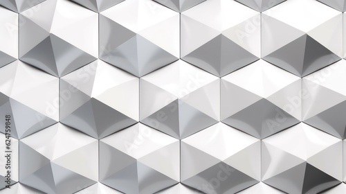 white abstract geometric background