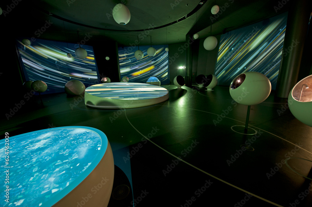 Geneva, Switzerland, Europe - CERN, Globe of Science and Innovation ...