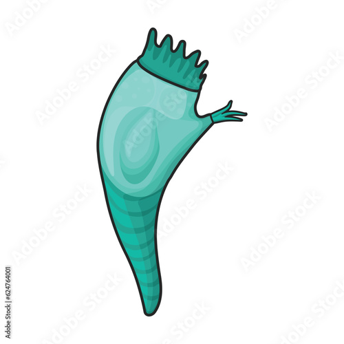 Plankton vector icon.Color vector icon isolated on white background plankton.