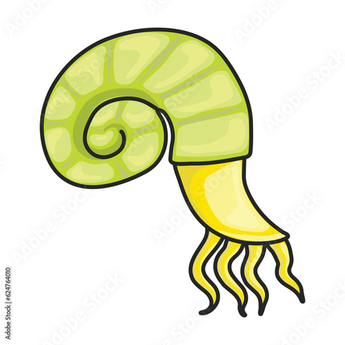 Plankton vector icon.Color vector icon isolated on white background plankton.