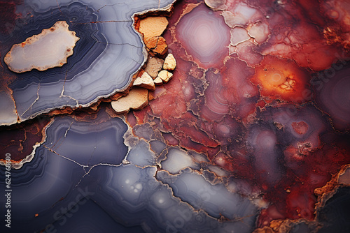 Agate Stone texture, background Generative AI