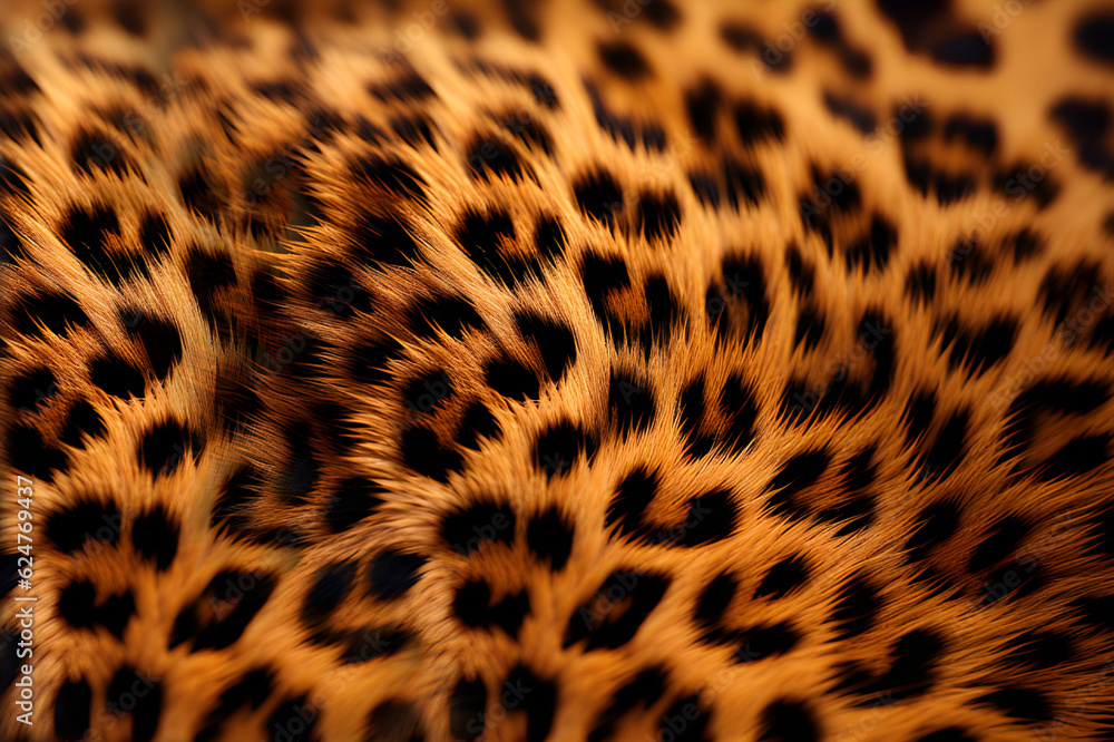 leopard fur top Generative AI leopard fur top Generative AI