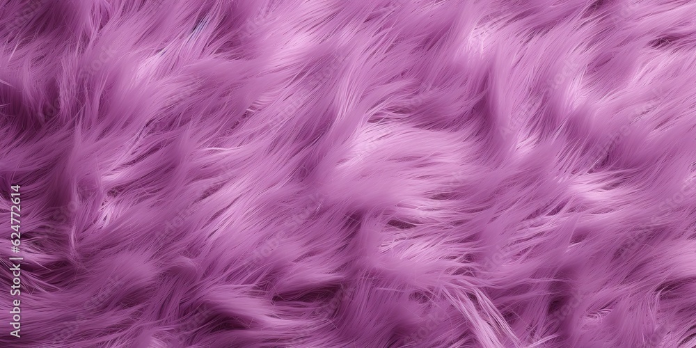 Fototapeta premium AI Generated. AI Generative. Decorative beautiful cotton pink purple soft furry texture bacground. Graphic Art