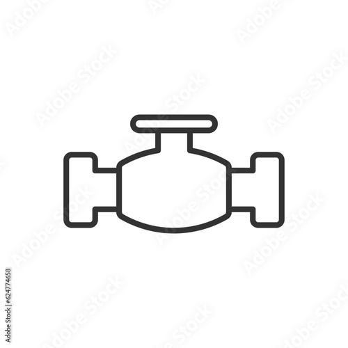 Valve icon - water plumbing pipe icon