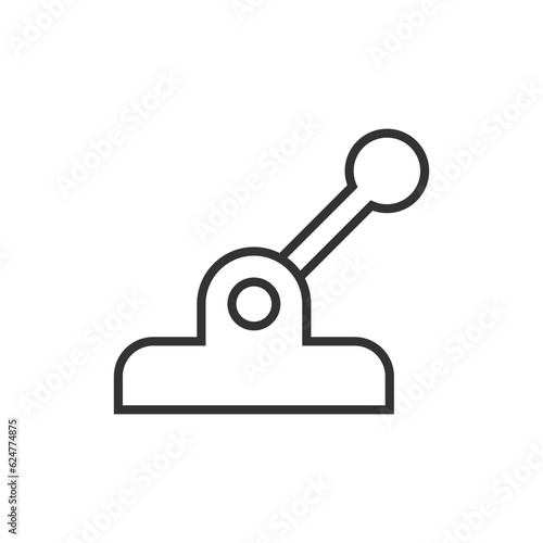 Tableau sur toile lever icon - Control switch icon