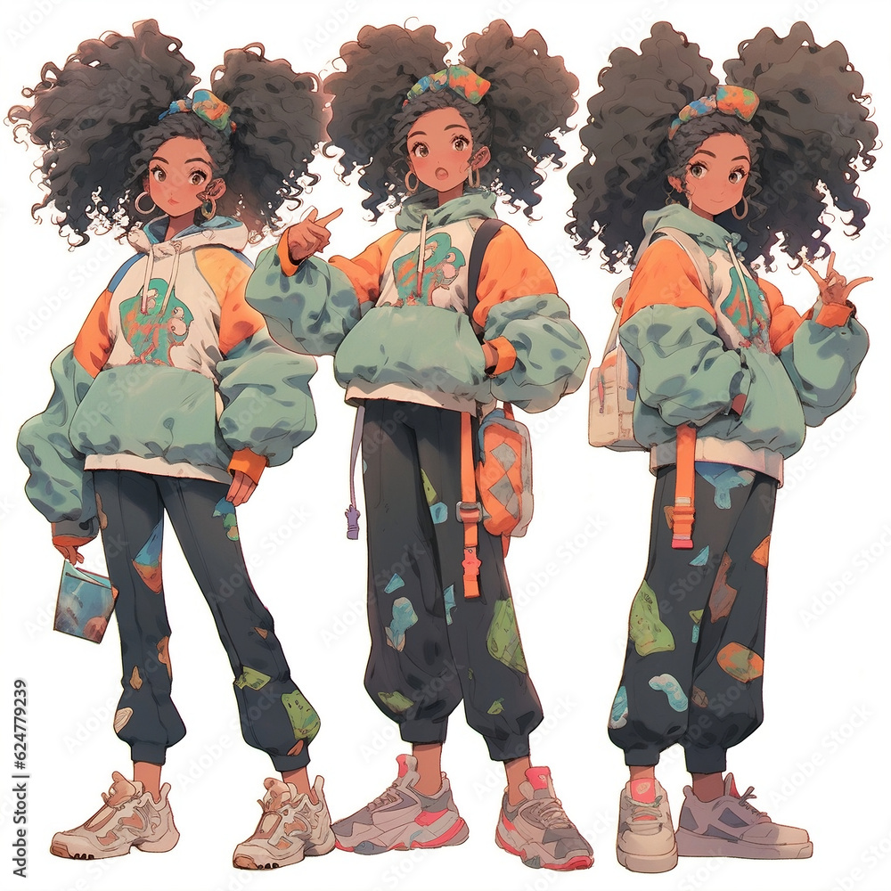 concept art of a full length architecture student. manga style concept art of a full length architecture student. manga style