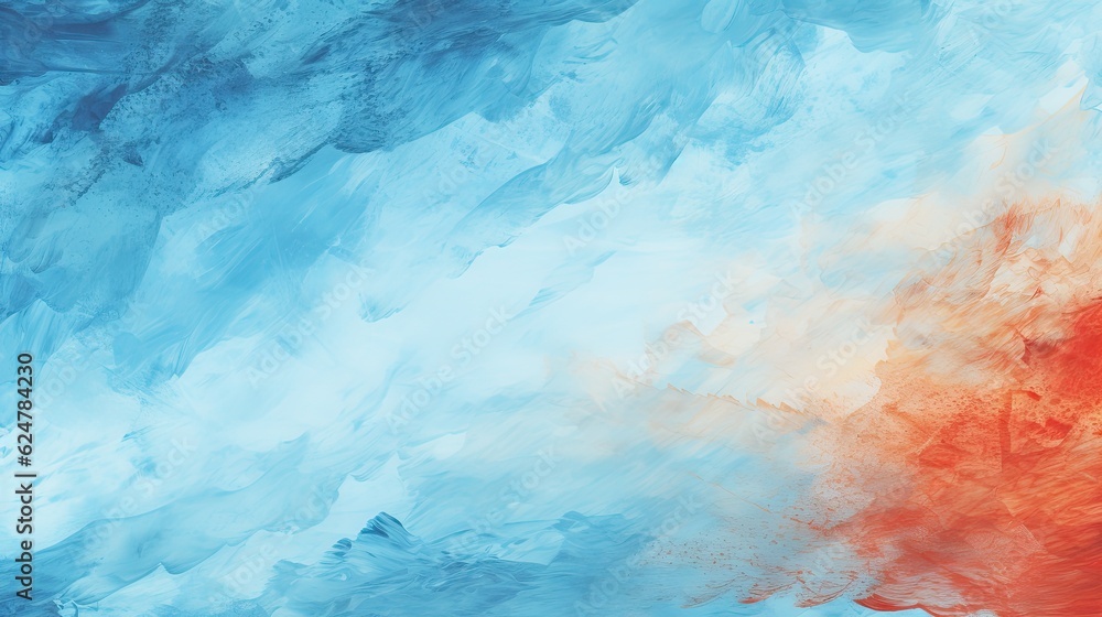 Blue Paint Background, generative ai