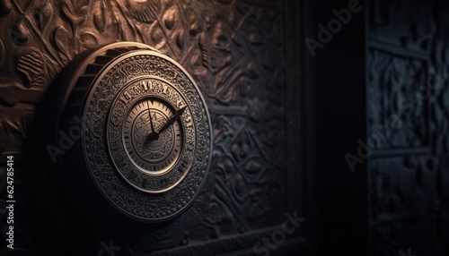İslamic wall clock, Generative Ai