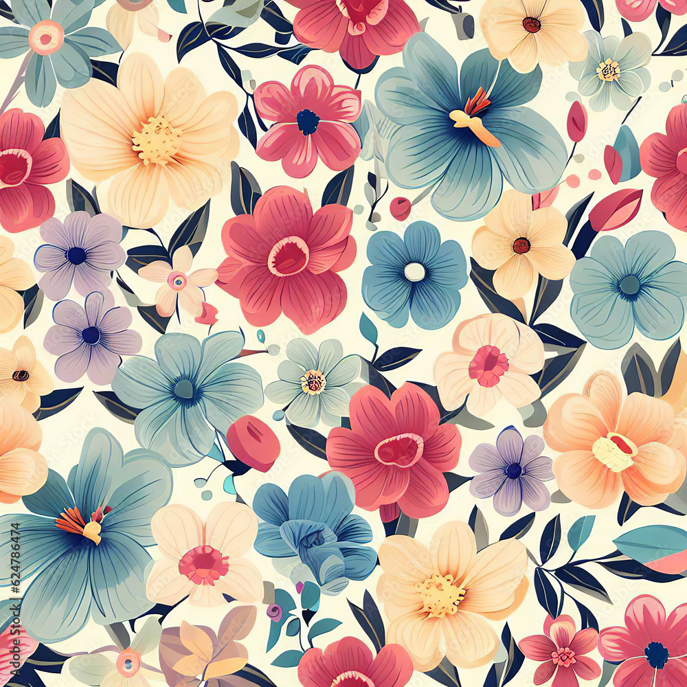 seamless floral pattern Can be used for invitations, greeting, wedding card seamless floral pattern Can be used for invitations, greeting, wedding card