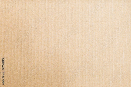 Blank brown cardboard background, brown paper box texture background