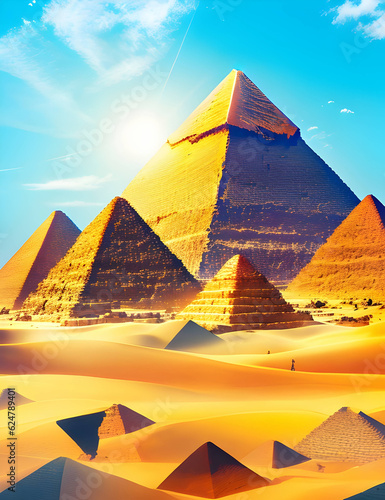 pyramids of giza