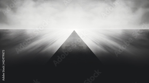 Black and White Gradient Blur Background