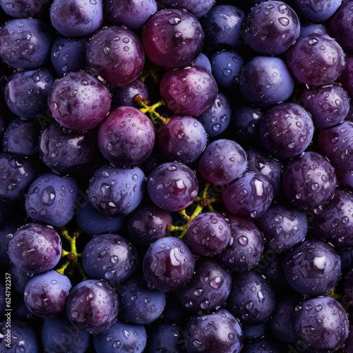 Close up of grapes.Fresh