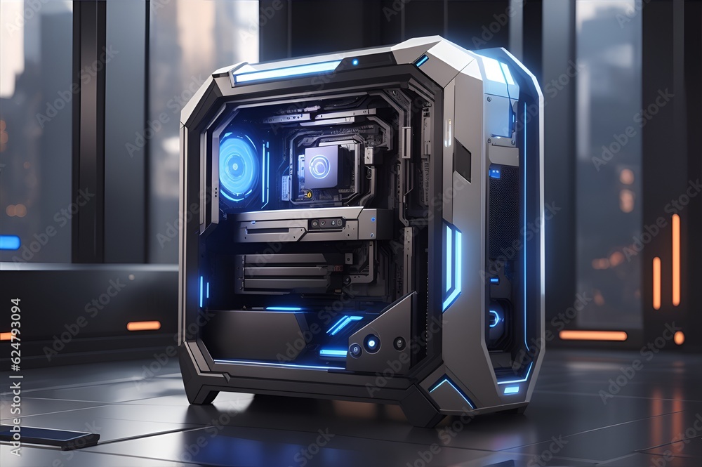 Fototapeta premium Future maybe Computer