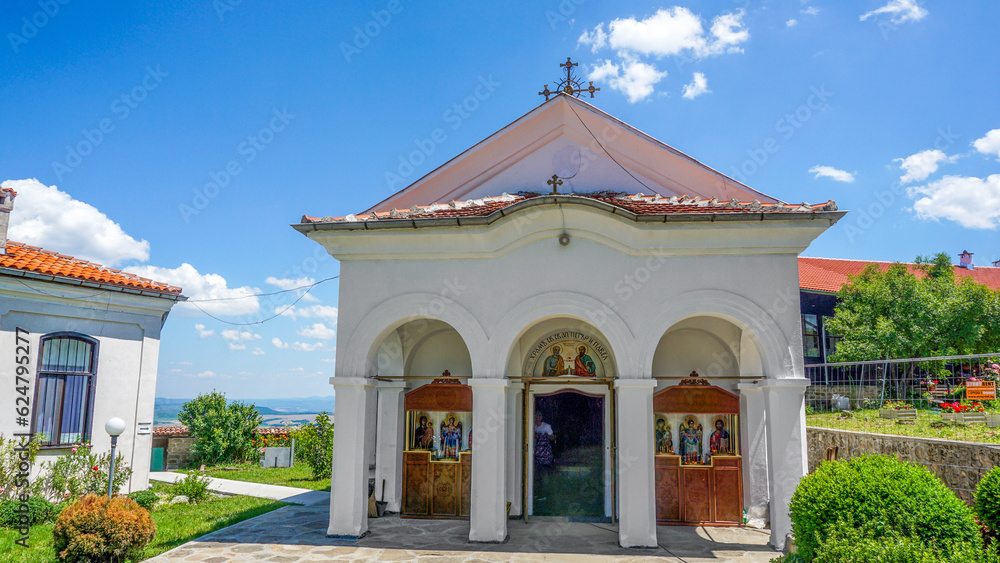 The main temple of the Lyaskova Monastery St. St. Peter and Paul, region Veliko Tarnovo, Bulgaria.