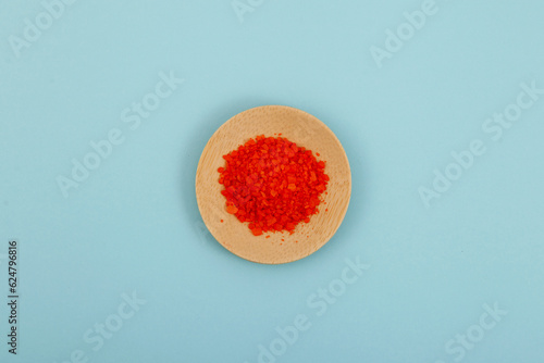 Fotografi Sample of Tartrazine powder