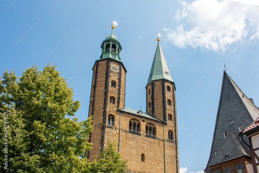 Church of Saints Cosmas and Damian (Marktkirche St. Cosmas und Damian) Goslar Lower Saxony (in german Niedersachsen) Germany