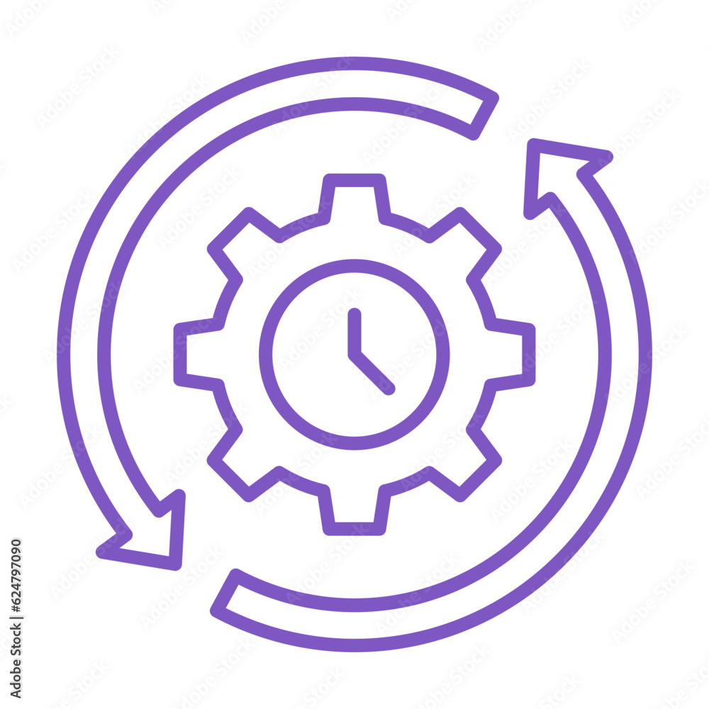Time Management Icon Time Management Icon