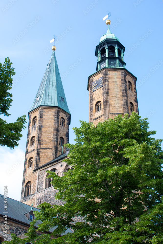 Church of Saints Cosmas and Damian (Marktkirche St. Cosmas und Damian) Goslar Lower Saxony (in german Niedersachsen) Germany