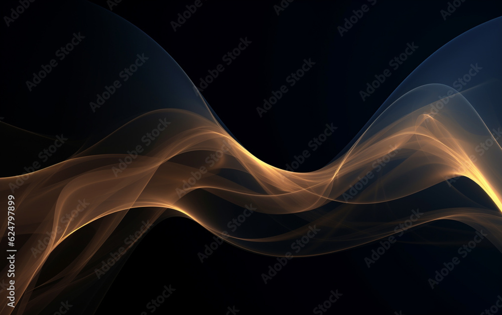 Abstract dark background with smooth soft lines Abstract dark background with smooth soft lines