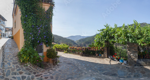 Casares town, Las Hurdes Region, Spain photo