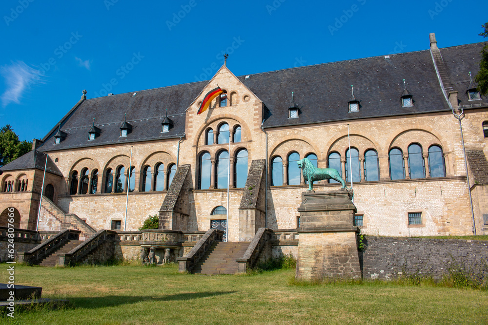 The Imperial Palace of Goslar (Kaiserpfalz) Goslar Lower Saxony (in german Niedersachsen) Germany
