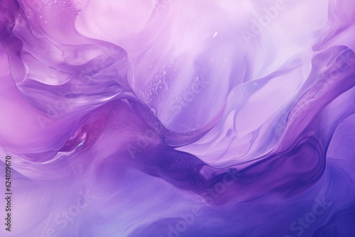 Abstract purple background with flowing water elements. Dynamic and captivating. Generative AI