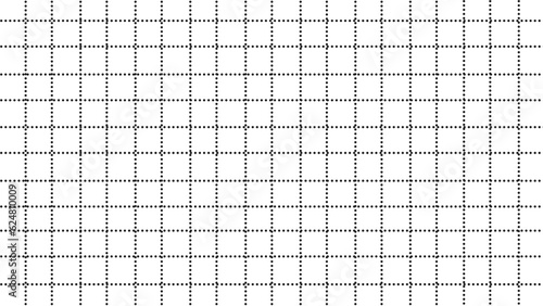 Dotted Line Grid Pattern