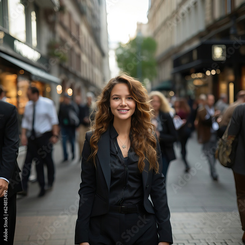 Successful business woman i...