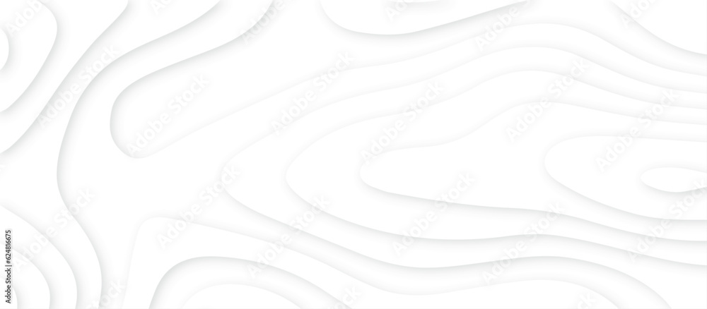 Abstract White paper cut background with lines.3d realistic papercut decoration textured with wavy layers. modern wallpaper texture and 3d realistic design use for banner flyers, posters. Abstract White paper cut background with lines.3d realistic papercut decoration textured with wavy layers. modern wallpaper texture and 3d realistic design use for banner flyers, posters.