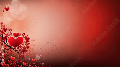 Illustration background for Valentine's day.