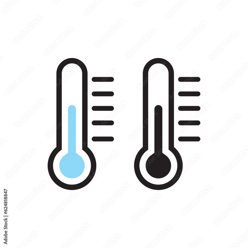thermometer icon vector symbol illustration