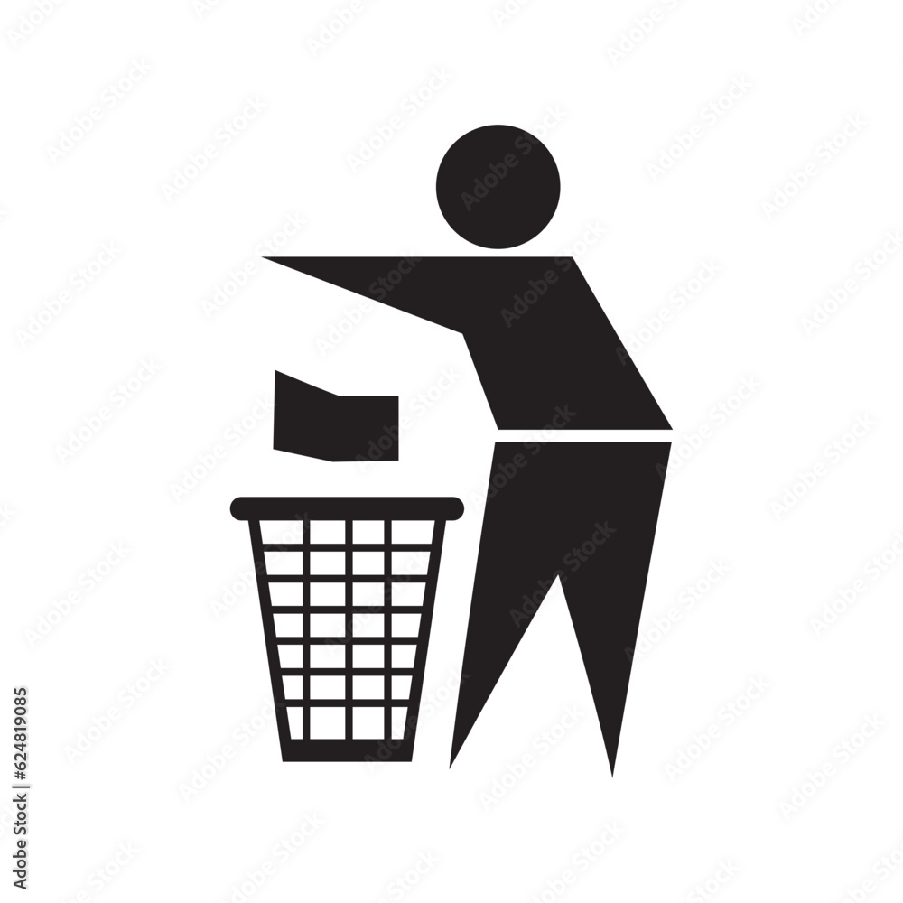 man recycle simple logo symbol man recycle simple logo symbol
