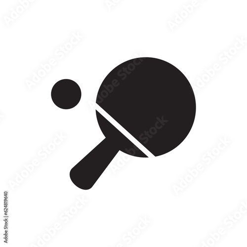 Table tennis icon vector illustration symbol