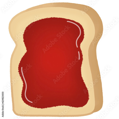 Toast strawberry
