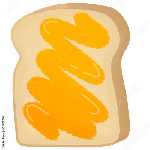 Toast orange 